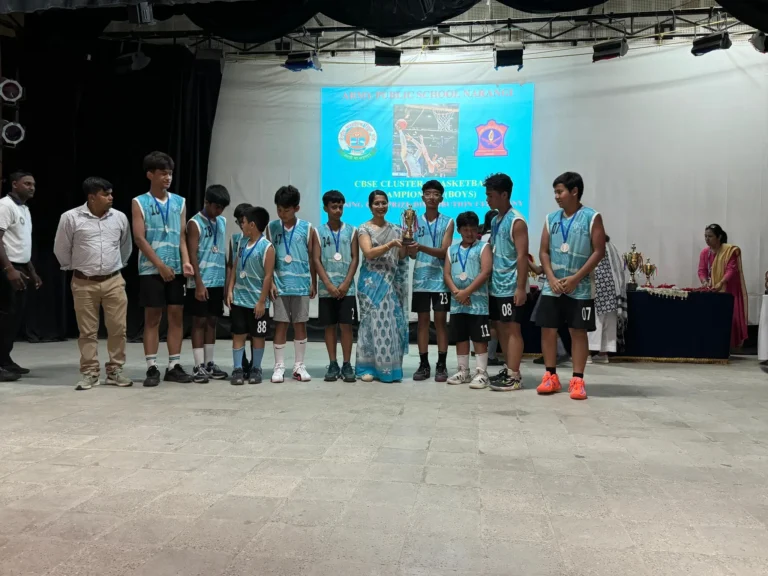 Royal Global School Boys Shine as CBSE Clusters 2024 Runners-Up