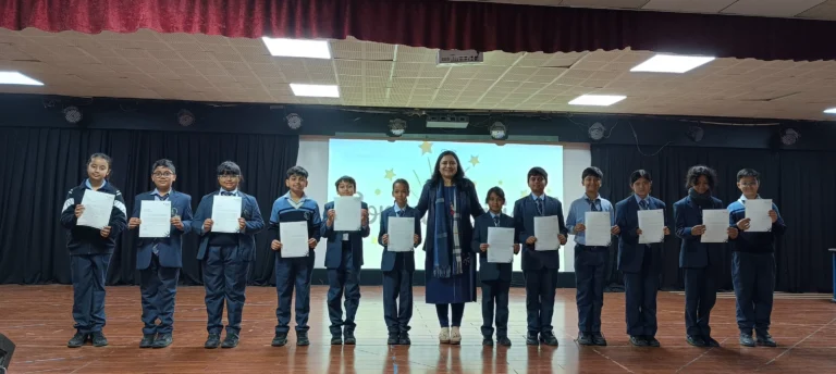 Student of the Month Awards Inspire Excellence in Primary Wing