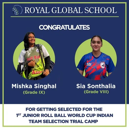 RGS Stars Selected for Junior Roll Ball World Cup Trials 
