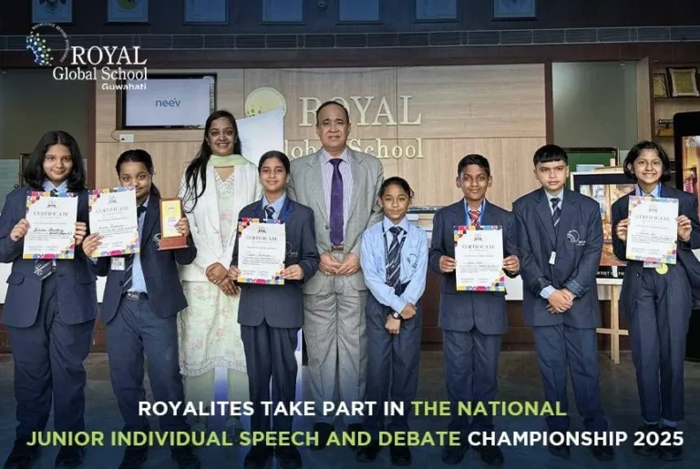 Royal Global School Shines at National Debate Championship 2025
