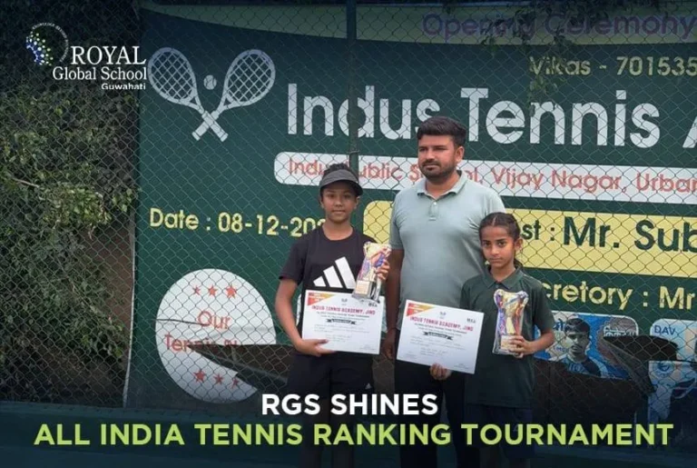 Barlin Naaz Ahmed Shines as Tennis Runners-Up